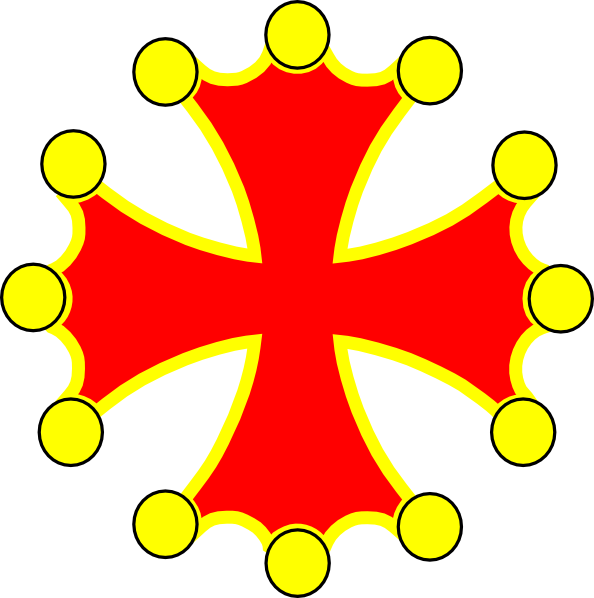 Cross Png - St Luke's College Of Nursing Logo Clipart (594x598), Png Download