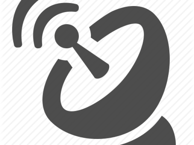 Satellite Dish Icon - Sign Clipart (640x480), Png Download