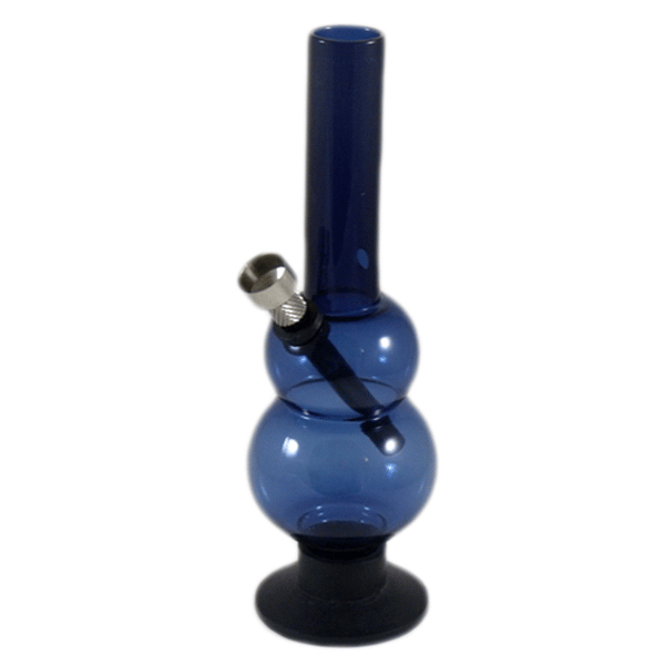 Small Double Bubble Dark Blue Bong - Majorelle Blue Clipart (600x600), Png Download