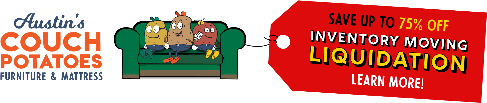 Austin's Couch Potatoes - General Motors Clipart (2100x441), Png Download