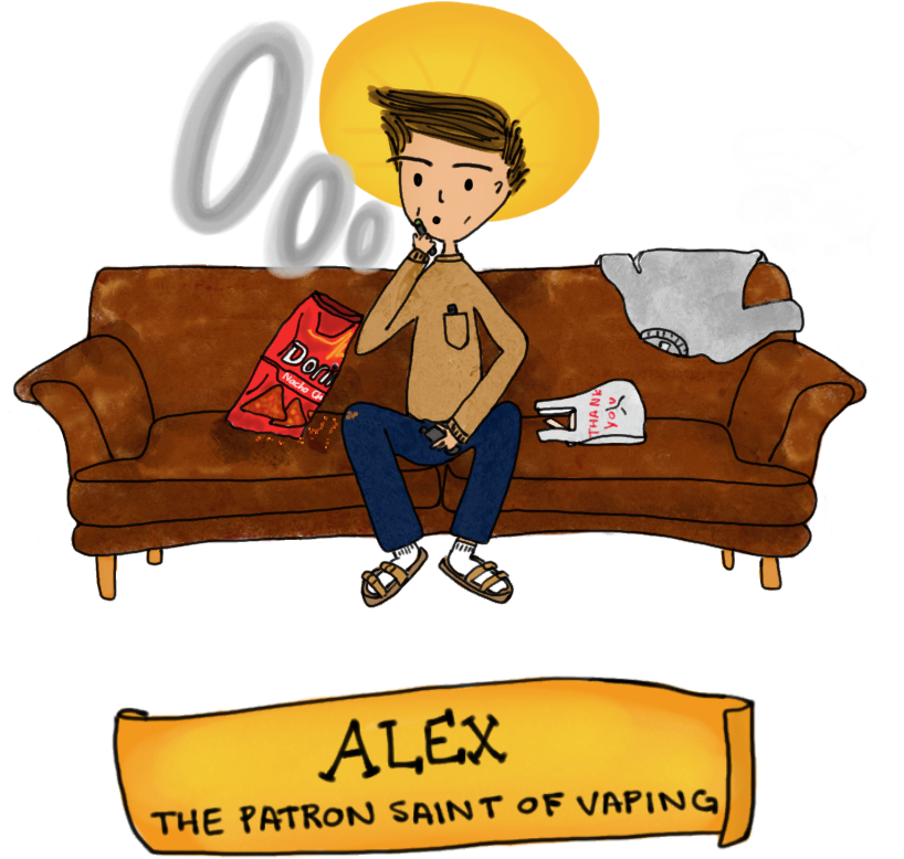 Alex's Three Miracles - Cartoon Clipart (1000x1000), Png Download