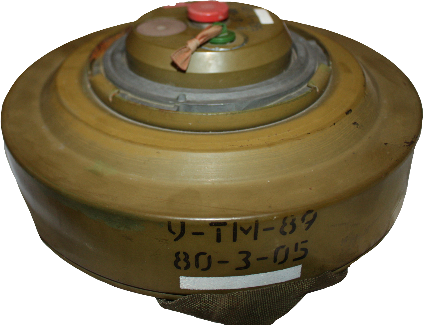 Anti Tank Mine Png - Landmine Png Clipart (1398x1120), Png Download