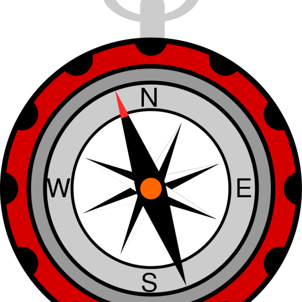 Compass Clipart Free Compass Clip Art Free Clipart - Compass Clipart Png Transparent Png (1024x1024), Png Download
