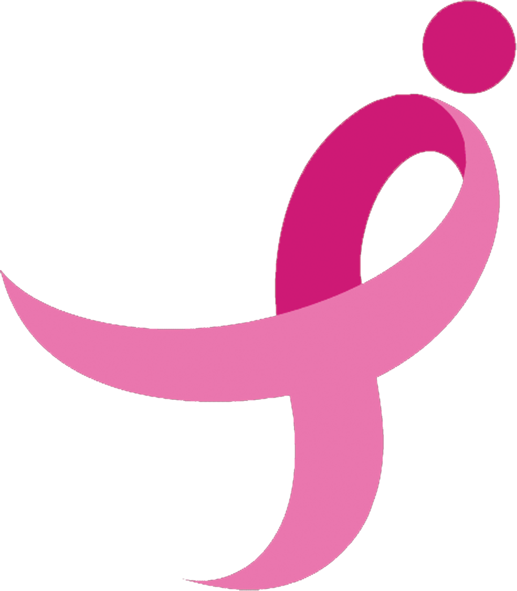 Breast Cancer Ribbon Png - Breast Cancer Ribbon Person Clipart (1055x1206), Png Download