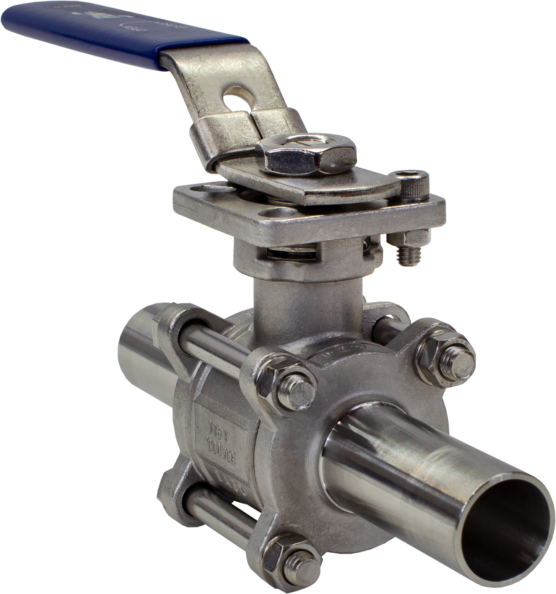 Flow , 3 Piece Stainless Steel Ball Valve , Png Download - Tap Clipart (1817x1940), Png Download