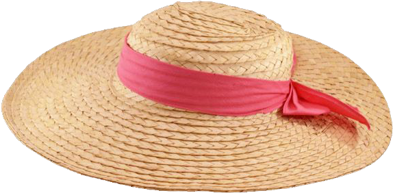 Sweet And Sassy Vintage Straw Sun-hat @rubylanecom - Wicker Clipart (573x573), Png Download
