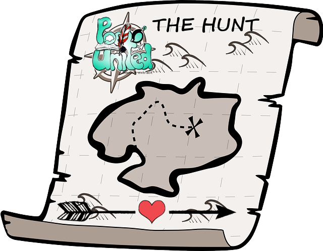 Steemit Poets United - Treasure Map Drawing Clipart (640x499), Png Download