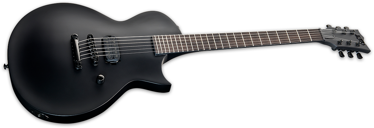 The Ltd Black Metal Series Are Guitars That Are Comparable - Ltd Ec Black Metal Clipart (1200x430), Png Download
