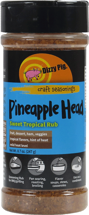 Get Pineapple Head - Dizzy Pig Clipart (800x800), Png Download