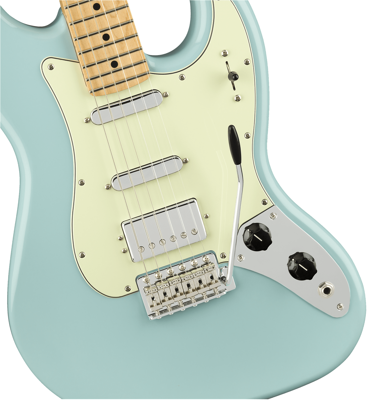 Fender Alternate Reality Sixty Six Daphne Blue Same - Fender Sixty Six Clipart (1468x1600), Png Download