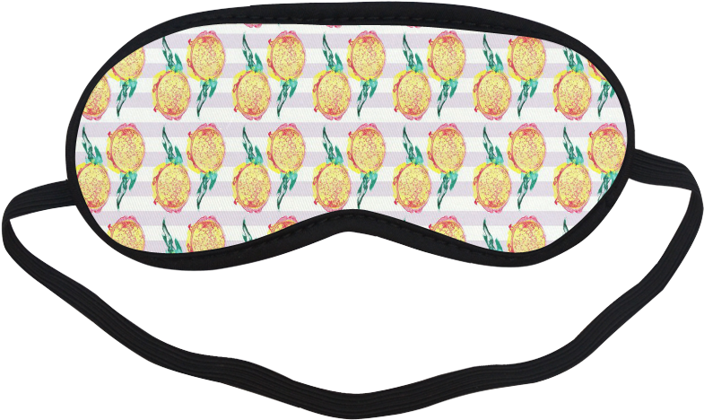 Sleeping Mask Pink Transparent Clipart (1000x1000), Png Download
