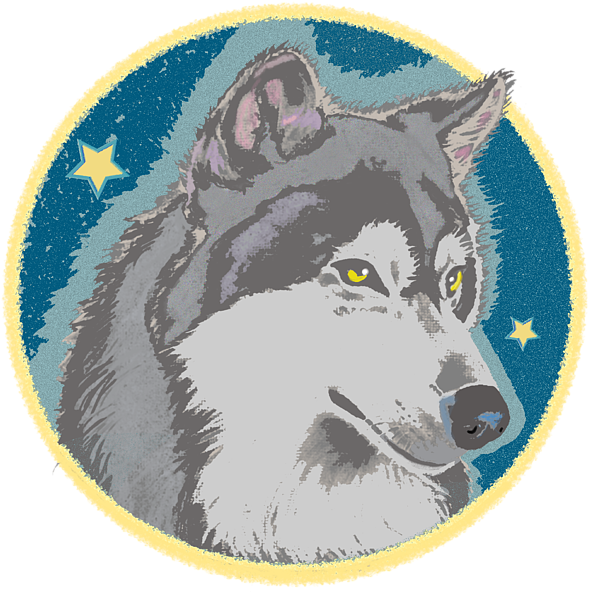 Bleed Area May Not Be Visible - Mackenzie River Husky Clipart (600x602), Png Download