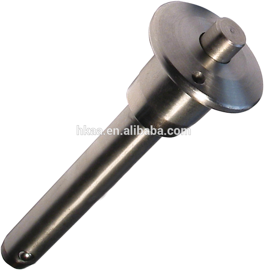 Push Button Stainless Steel Ball Lock Pin,types Locking - Tool Clipart (990x990), Png Download