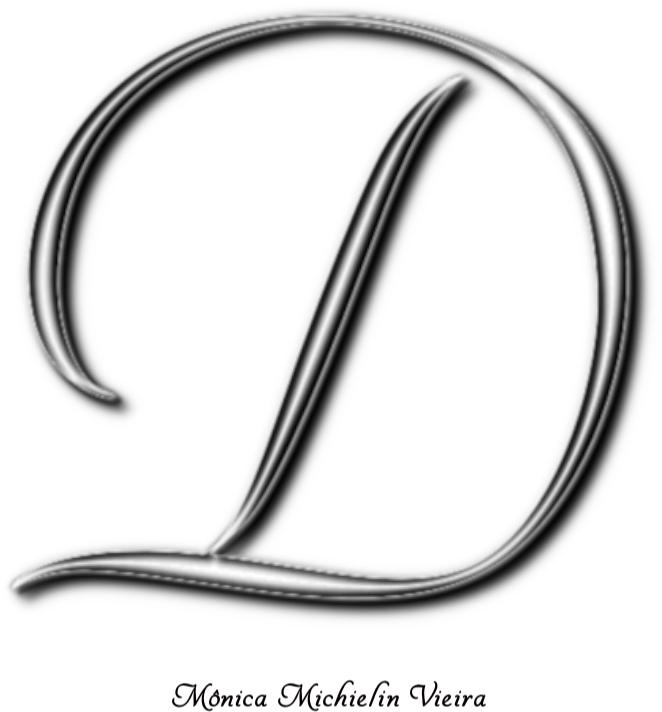 Lindo Alfabeto Cromado Cinza Em Png Para Monograma - Stencil Clipart (767x767), Png Download