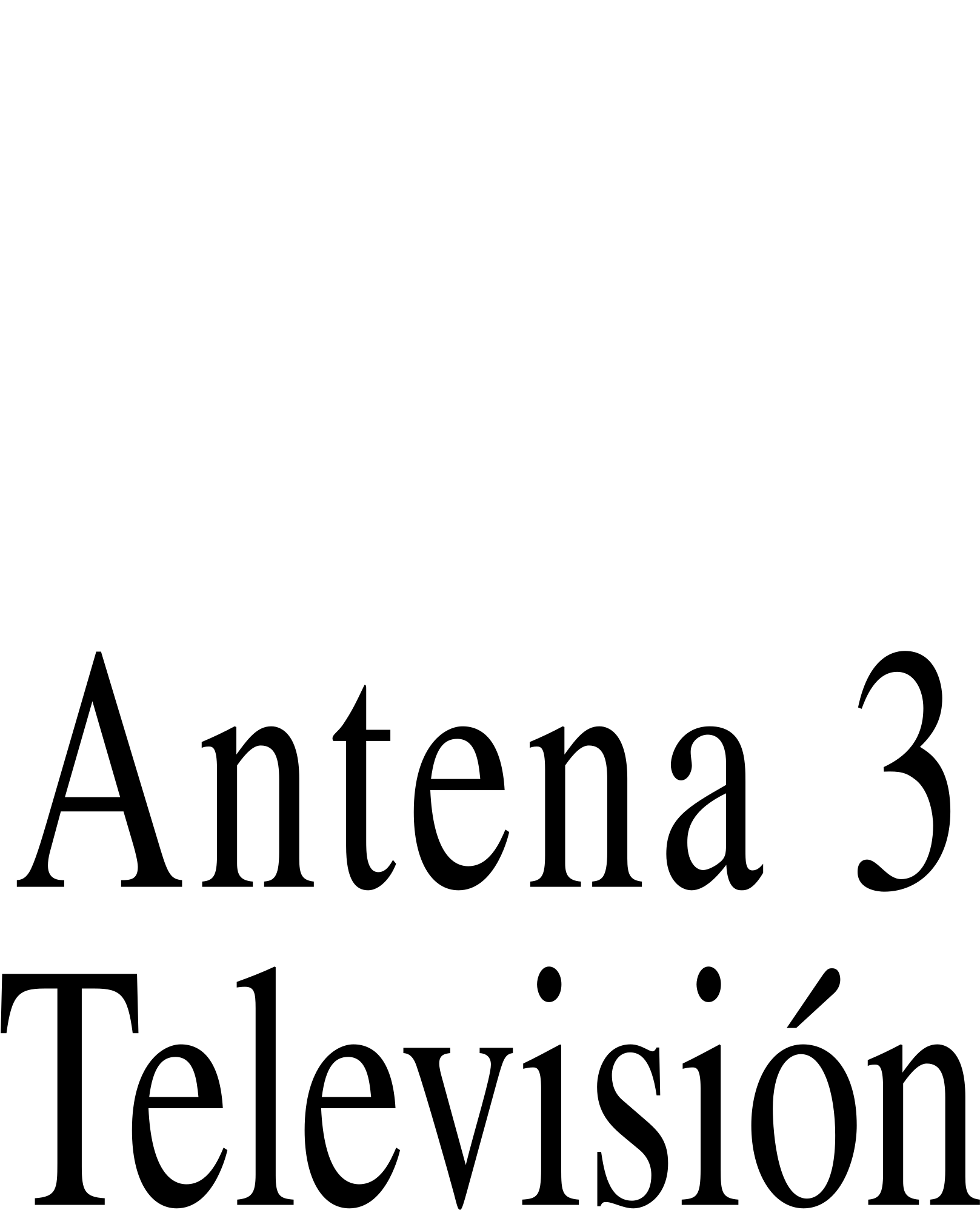 Antena 3 Television 01 Logo Png Transparent - Television Clipart (2400x2400), Png Download