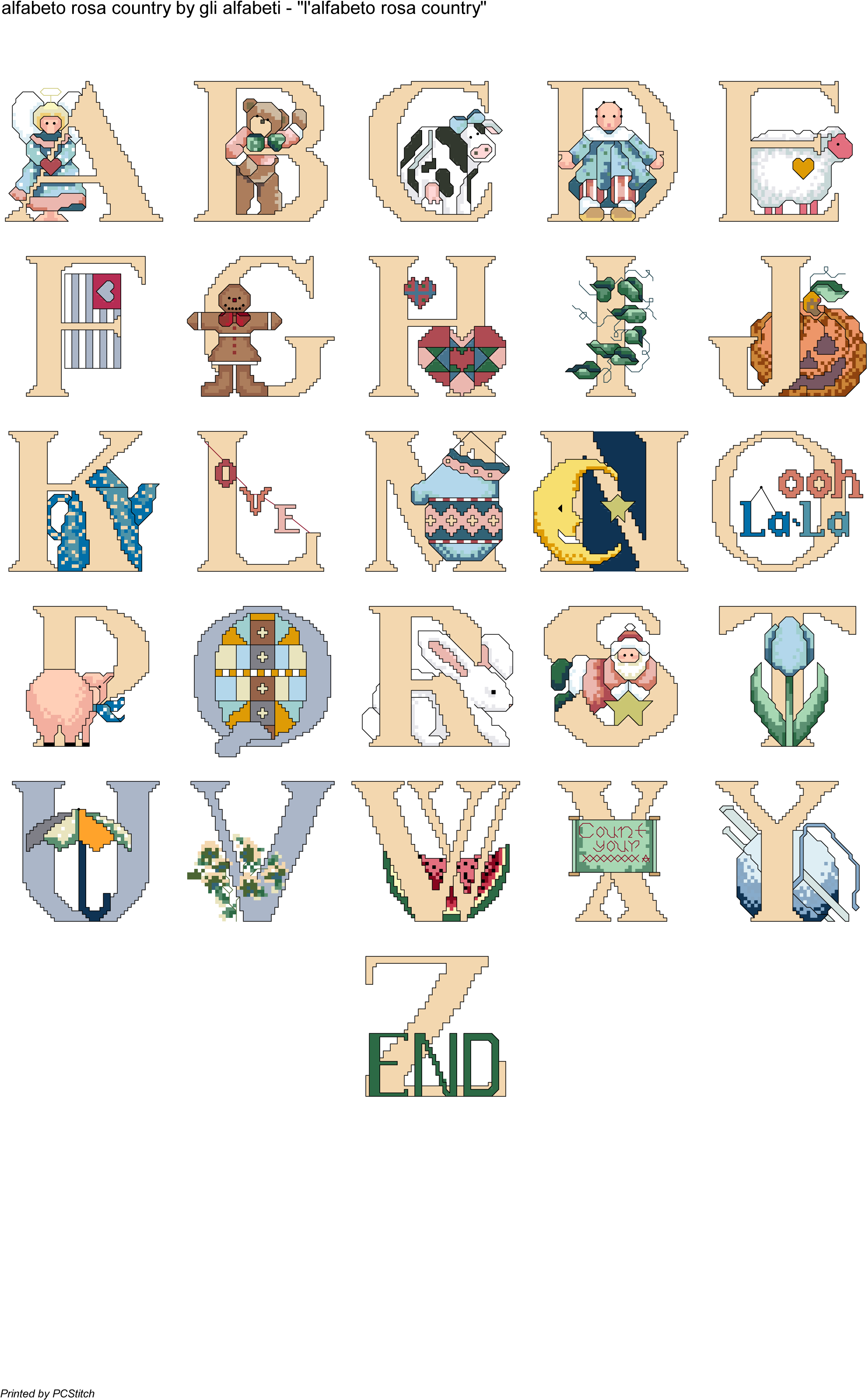 Alfabeto Rosa Country S Alphabet, Monogram Alphabet, Clipart (2024x3227), Png Download