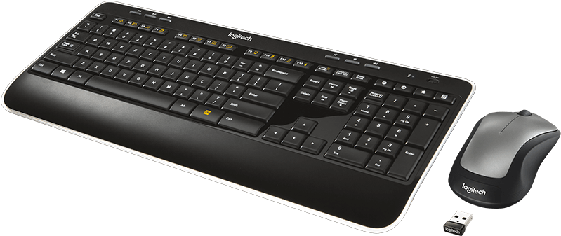 Wireless Combo Mk520 - Logitech K520 Clipart (800x687), Png Download