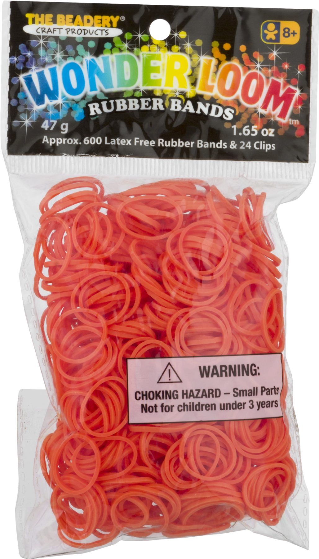 Wonder Loom Rubber Bands Orange, - Chinese Noodles Clipart (1800x1800), Png Download
