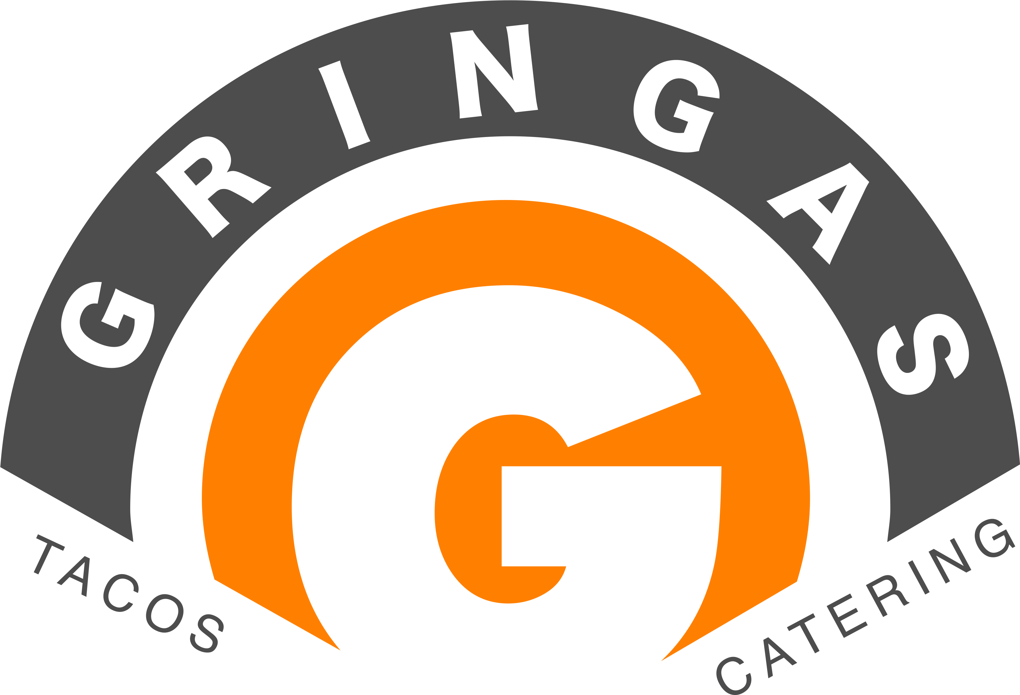 Win Free Catering From Gringas Tacos & Catering - Gringas Tacos And Catering Clipart (3430x2370), Png Download