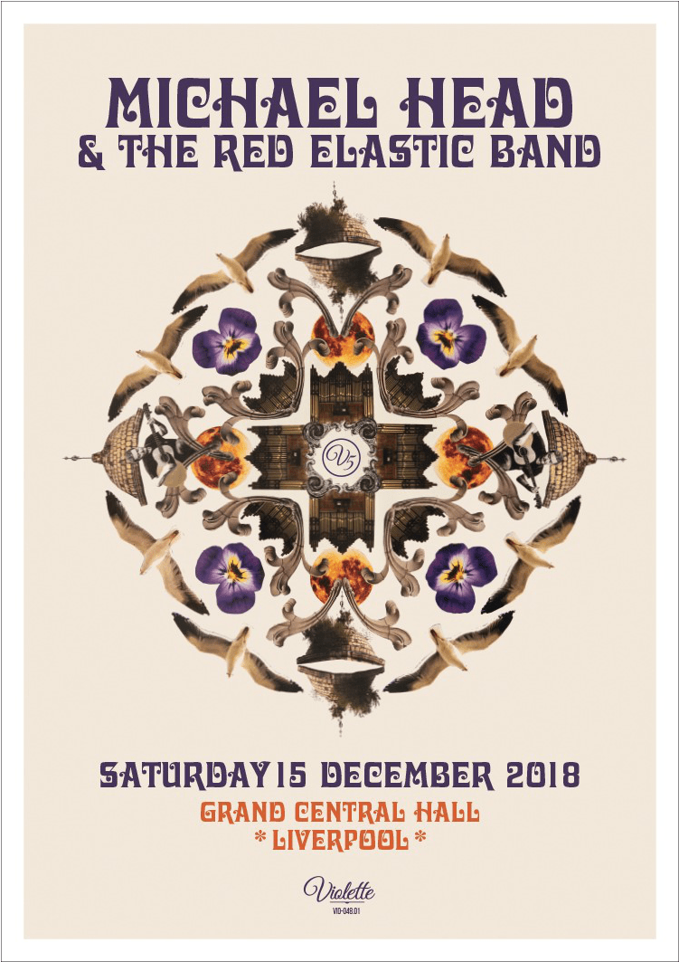 Michael Head & The Red Elastic Band Grand Central Hall, - Poster Clipart (1062x1062), Png Download