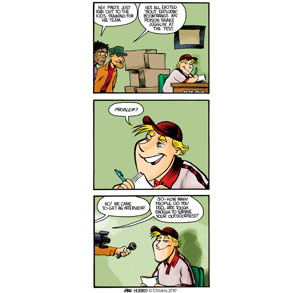 Hubris Comics - Cartoon Clipart (980x950), Png Download