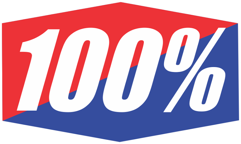 Download Ride 100% Mountain Bikes - 100 Percent Goggles Logo Clipart ...
