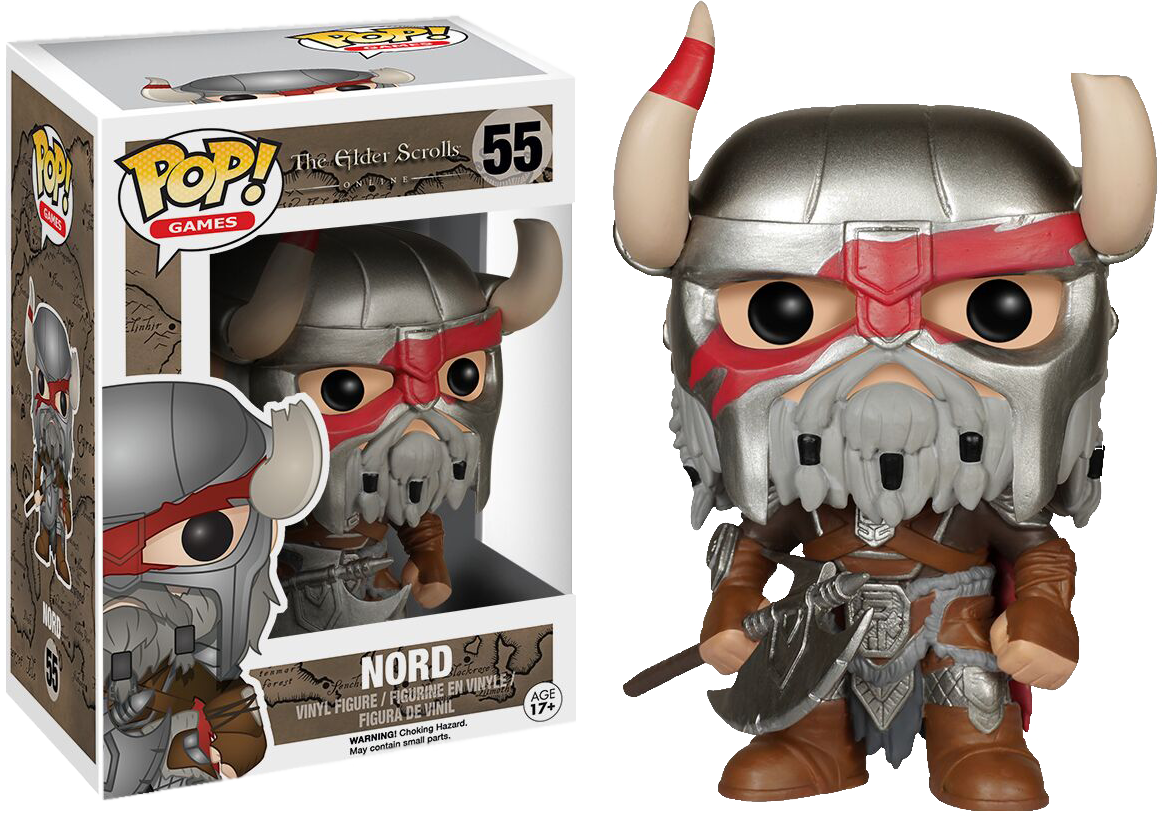 Nord Pop Vinyl - Funko Pop Elder Scrolls Online Clipart (1162x816), Png Download