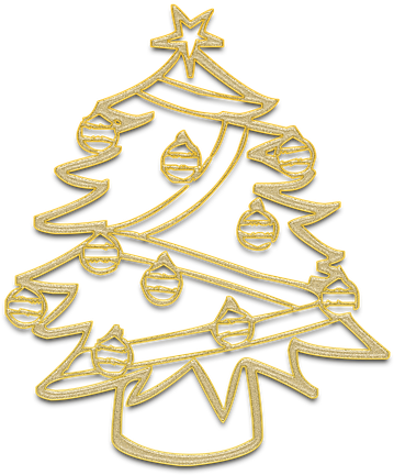 Christmas Tree, Christmas Decorations, New Year's Eve - Christmas Ornament Clipart (720x720), Png Download