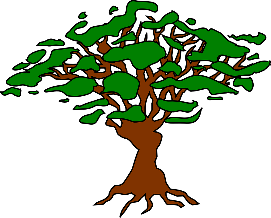 Árbol, Heráldica, Símbolo, Diseño, Icono, Gráfica - Simbol Pohon Clipart (893x720), Png Download