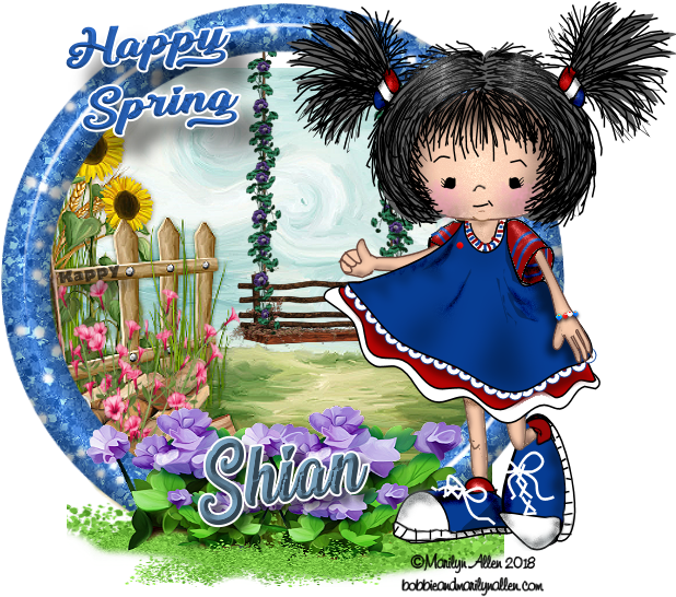 Glitter Text » Personal » Happy Spring - Illustration Clipart (633x561), Png Download