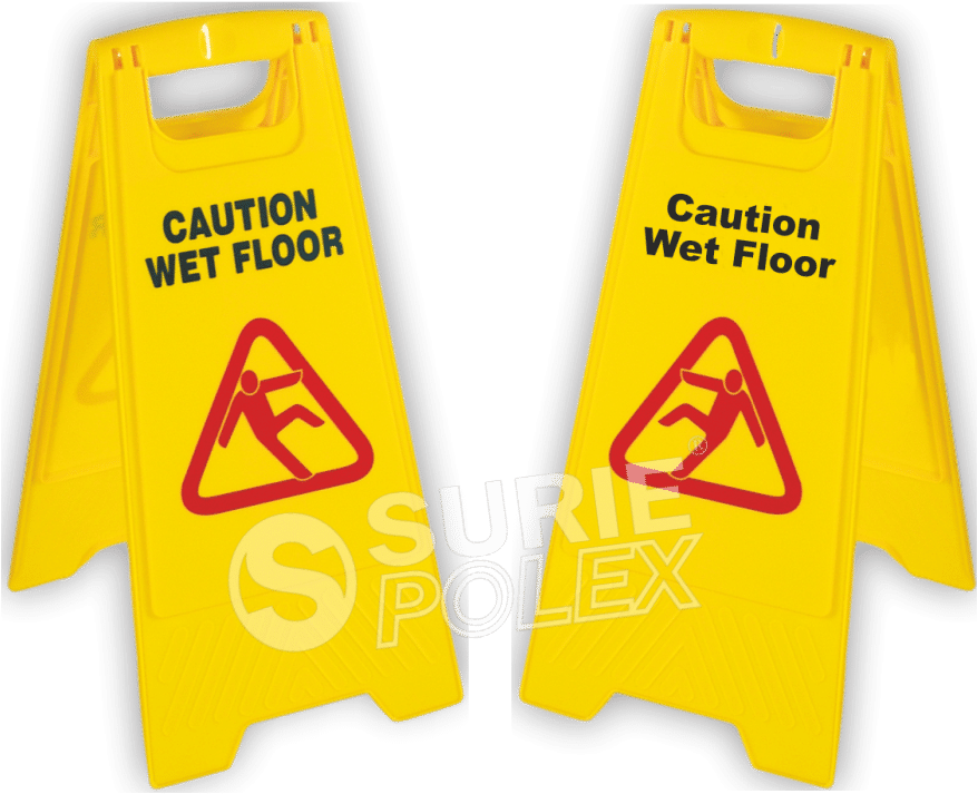 Caution Board- No Entry - Wet Floor Sign Clipart (1025x1025), Png Download