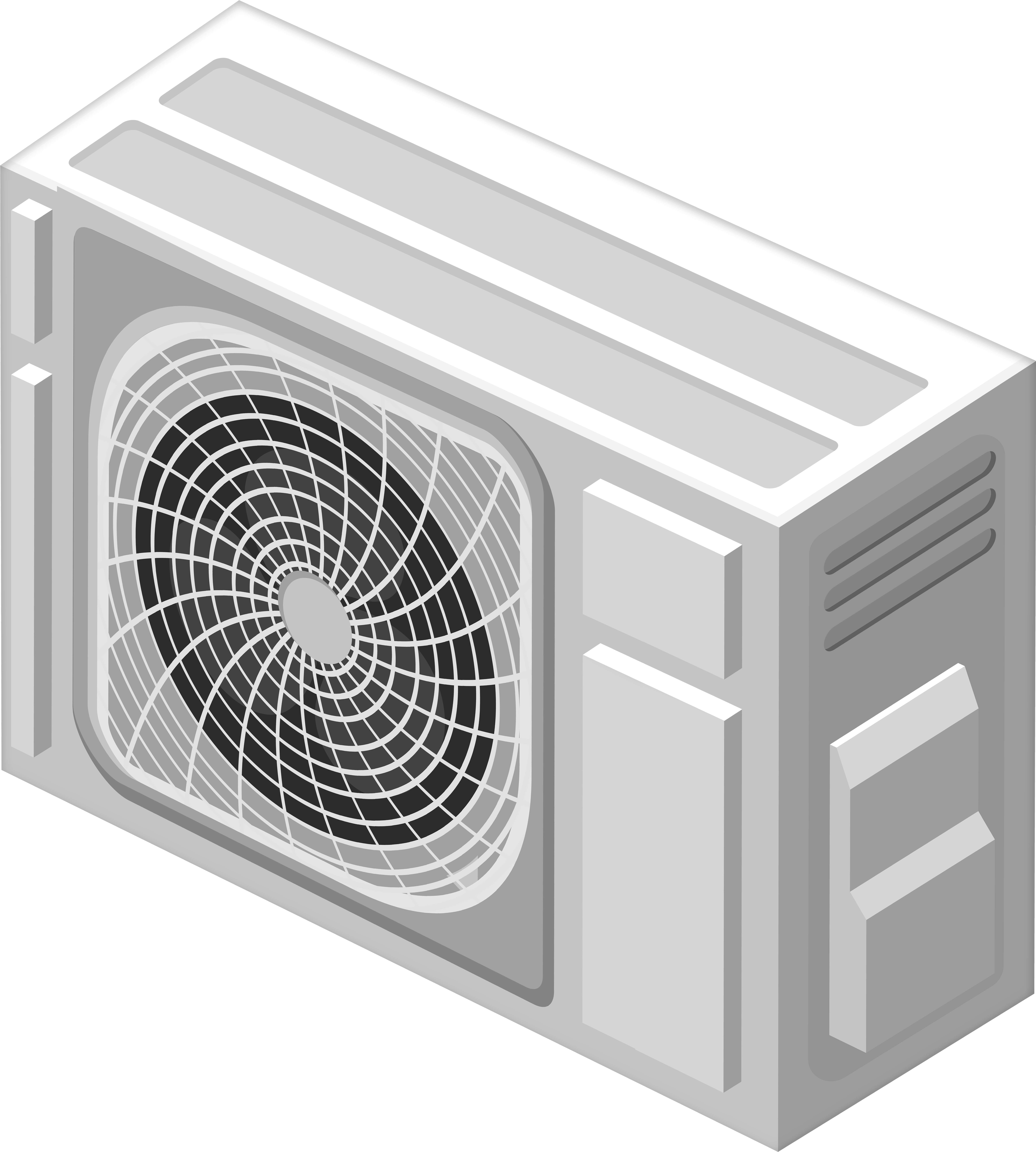 Air Conditioner Png Clip Art Transparent Png (7200x8000), Png Download