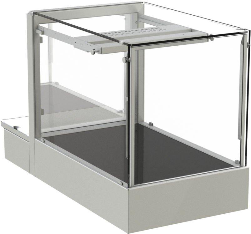 Countertop Heated Display Case - End Table Clipart (803x748), Png Download