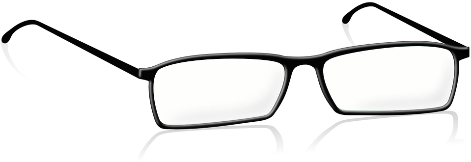 Eyeglass Frame Optical Reading Glasses Sight - Pair Of Glasses Png Clipart (960x480), Png Download