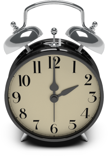 Vintage Alarm Clock Png - Clock Clipart (590x590), Png Download