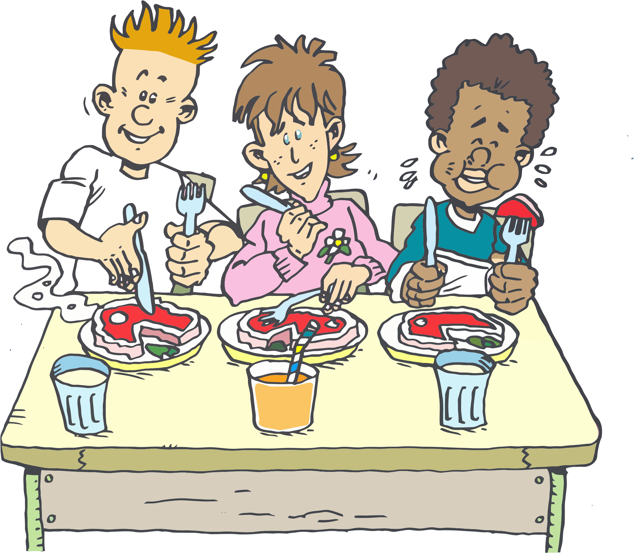 Comedor Del Trabajo Clipart (2284x1893), Png Download