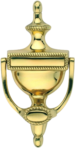 Georgian - Door Knocker Clipart (748x561), Png Download