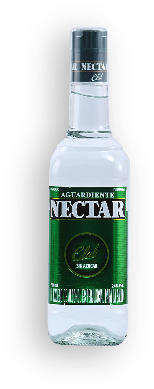 Aguardiente Néctar Club Botella - Vodka Clipart (1600x1600), Png Download