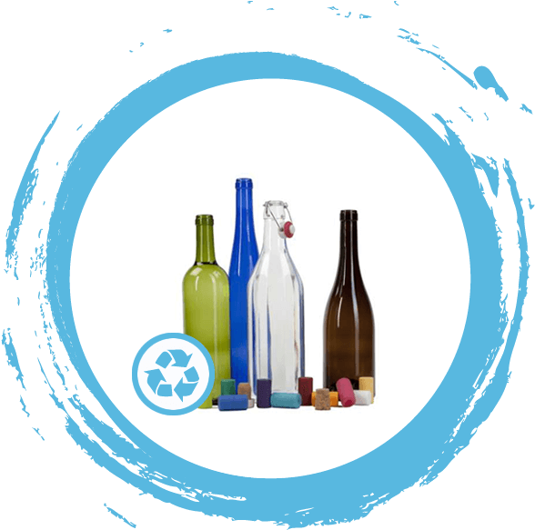 May 25, 2017 Reciclaje De Botellas En Lima - Circle Clipart (588x583), Png Download