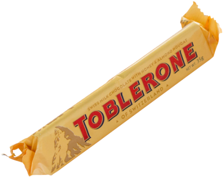 Toblerone Chocolate - Chocolate Clipart (900x600), Png Download
