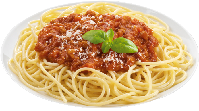 Plate Of Spaghetti Png - Spaghetti Bolognese .png Clipart (811x592), Png Download