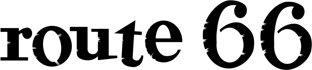 Route 66 - Route 66 Tv Show Logo Clipart (1200x501), Png Download