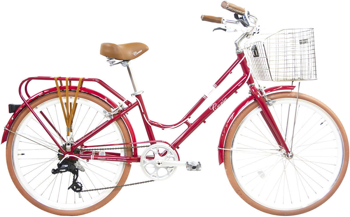 26" Or 700c Wheel Comfort Bicycle / $336 - Saratoga Fuji Bike Clipart (1200x745), Png Download