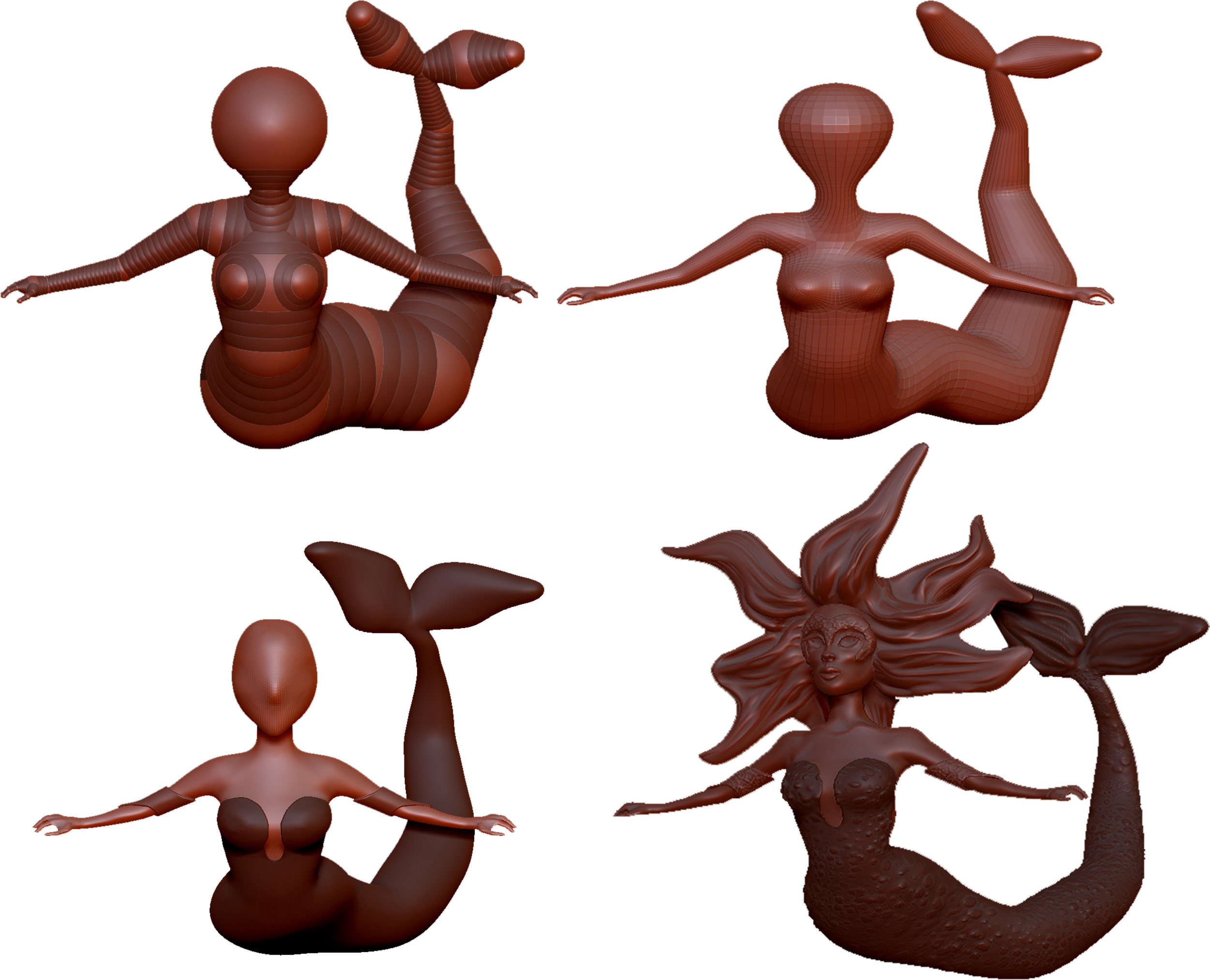 Gifmermaid - Cartoon Clipart (2920x2126), Png Download