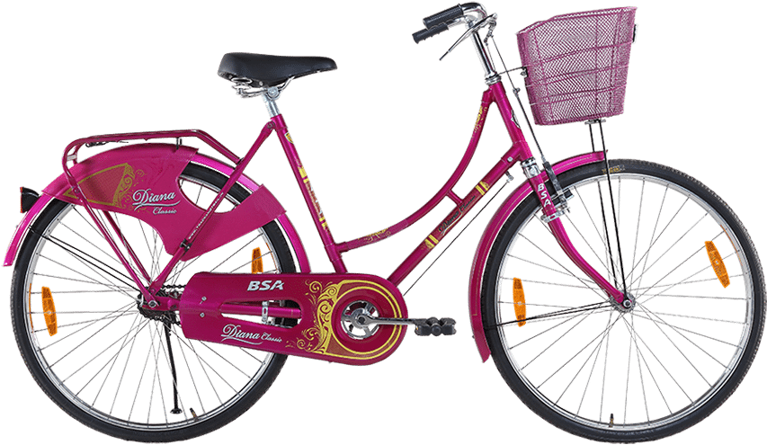 Bsa Junior Diana Classic Bicycle Online - Bsa Diana Classic Cycle Clipart (900x550), Png Download