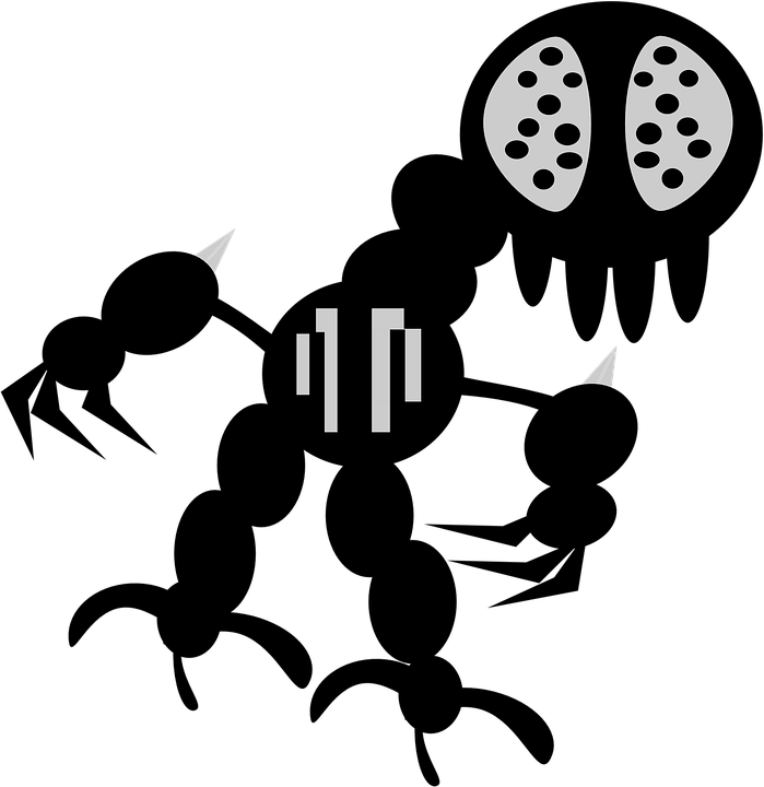 Extraterrestre, Monstruo, Hormiga, Marciano, Criatura - Ant Clipart (699x720), Png Download