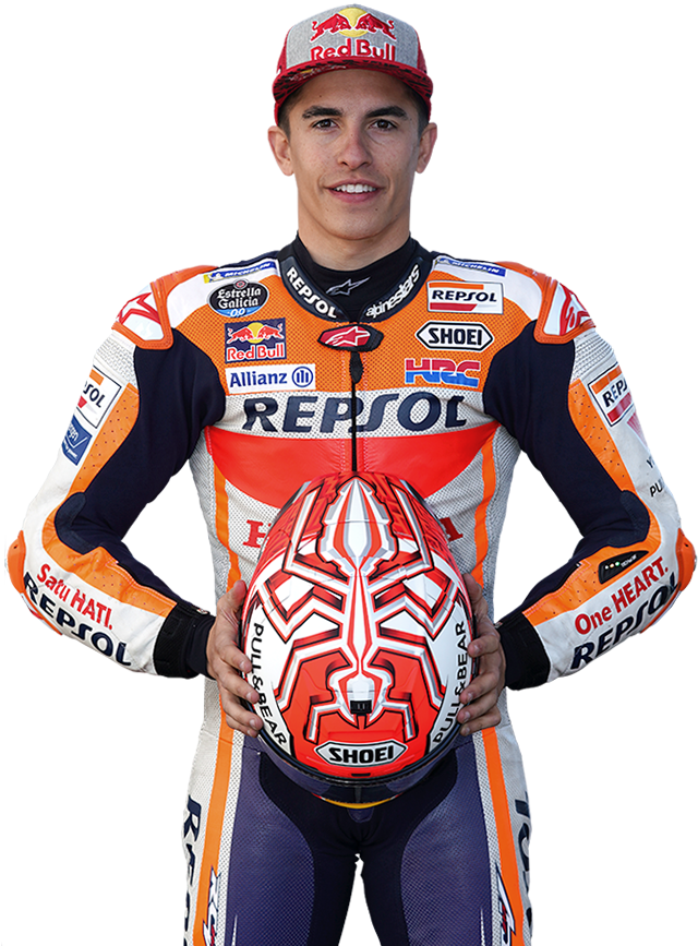 The Marc Márquez Mascot - De Marc Marquez Clipart (717x885), Png Download