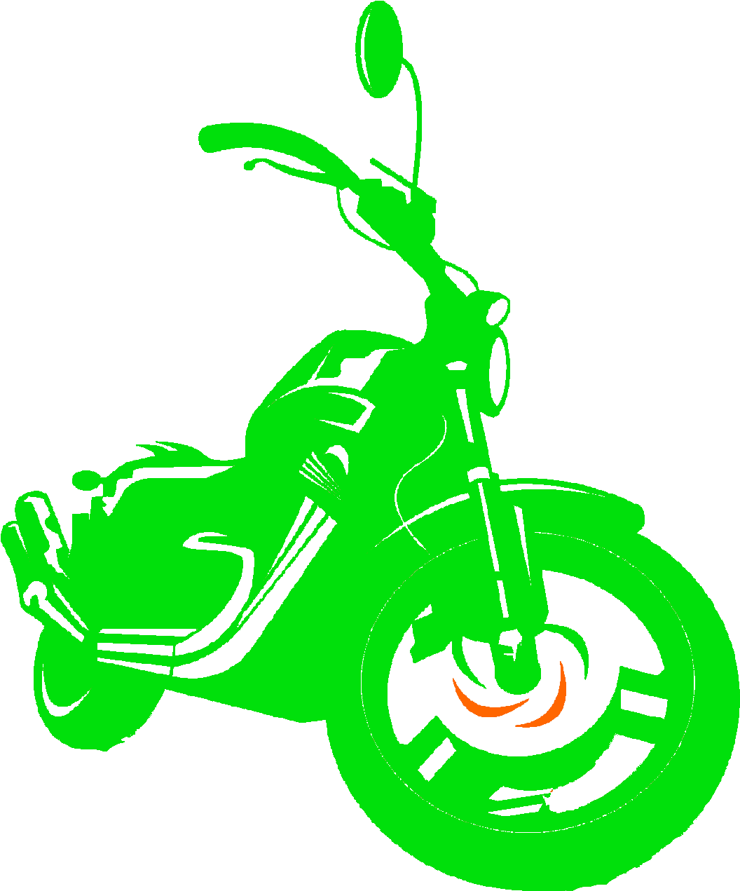 14481676 Black Sports Bike Vector Illustration Stock - Royal Enfield Bike Vector Clipart (1126x1271), Png Download