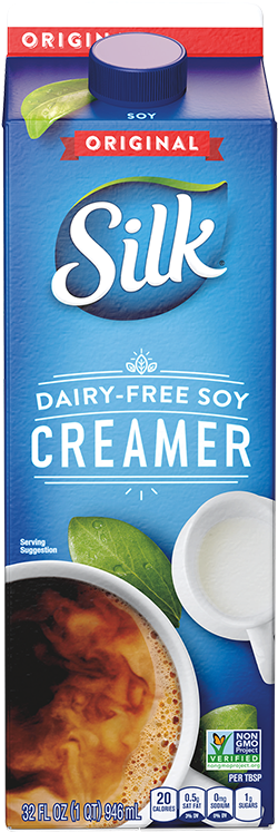 Silk Soy Creamer Vanilla Clipart (643x783), Png Download