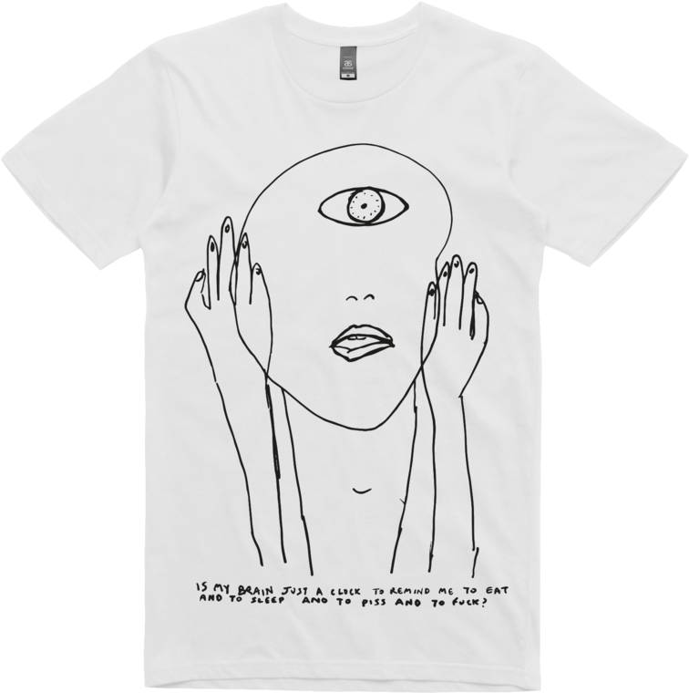 Big Scary Over Matter White Shirt Png Shirt Png Scary - T-shirt Clipart (756x760), Png Download